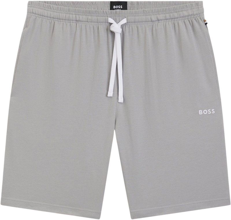 BOSS - 50515314 - Korte Broek - Grijs - Katoen