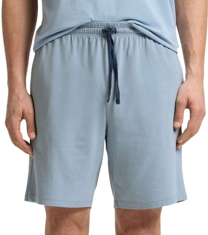 BOSS - 50515314 - Korte Broek - Blauw - Homewear - Katoen