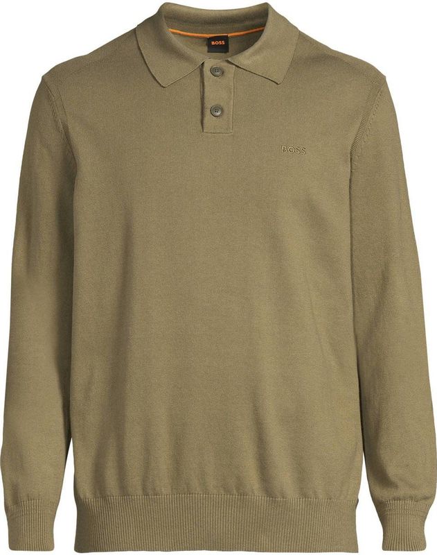 Hugo Boss - Asac Polo - Open Green - Poloshirt - Lange Mouwen