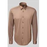 BOSS - Slim Fit - Overhemd - Bi-colour - Ademend, Vochtregulerend, 4-way Stretch