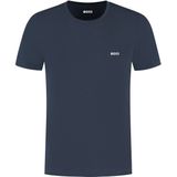 Basic T-shirts - Blauw - Katoen - Set van Drie
