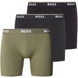 BOSS - Power - Boxershorts - 3-Pack - Zwart - Katoen