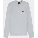 BOSS Green - K_Momentum-Lite - Pullover - Grijs - 60% Katoen 40% Polyester