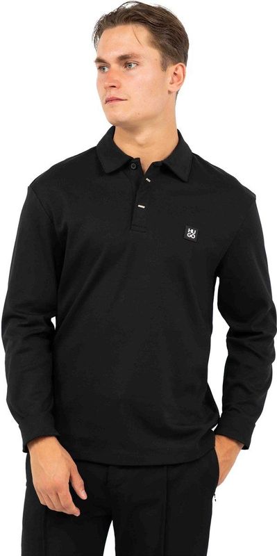 Hugo Boss - Dargen Polo - Zwart - Lange Mouw