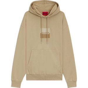 HUGO - Relaxed-fit - Hoodie - Katoen - Buidelzak, 60% Duurzaam Katoen