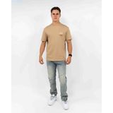 Hugo Boss - Dusplito - T-shirt - Beige - Regular Fit