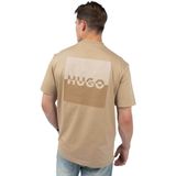 Hugo Boss - Dusplito - T-shirt - Beige - Regular Fit