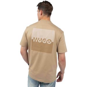 Hugo Boss - Dusplito - T-shirt - Beige - Regular Fit