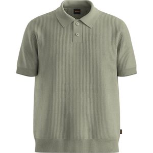 BOSS Orange - Poloshirt - Effen - Relaxed Fit - Katoen en Kapok