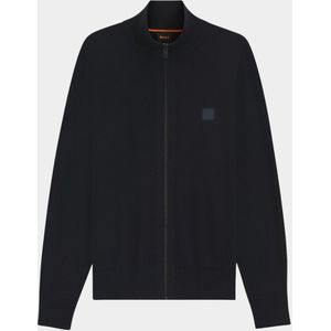 Boss - Kanozip - Schipperstrui - Donkerblauw