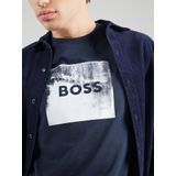 BOSS - Wheel - T-shirt - Wit - Katoen