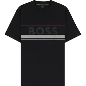 BOSS - Iconic Zone 10274735 01 - T-shirt - Zwart