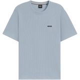 BOSS - T-shirt - Regular Fit - Wafellook - Katoenmix