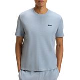 BOSS - T-shirt - Regular Fit - Wafellook - Katoenmix