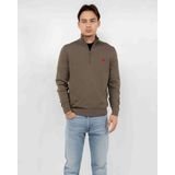 Hugo Boss - San Quintus - Trui - Grijs - 100% Katoen