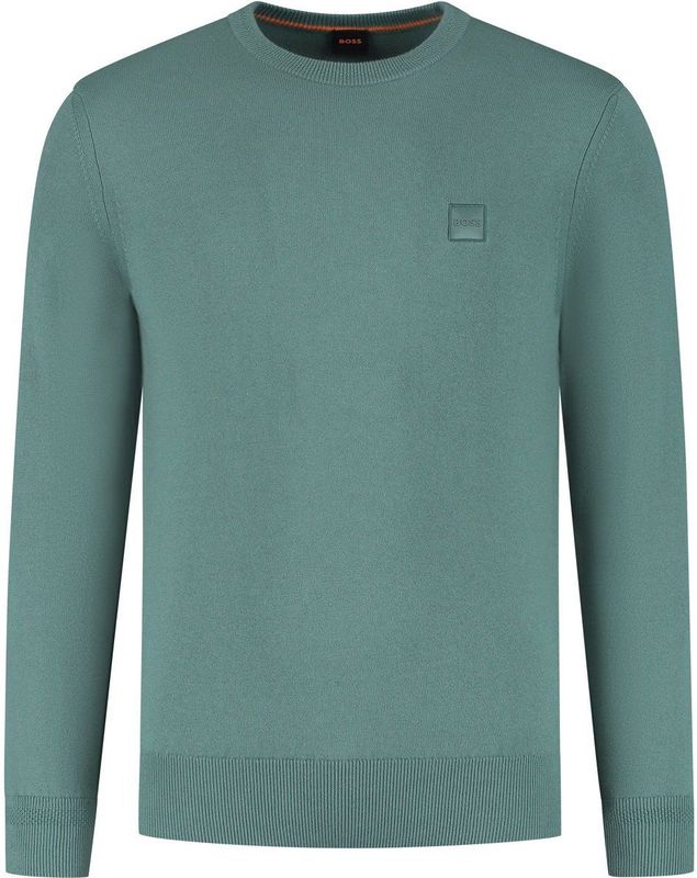 BOSS - Kanovano - Gebreide Trui - Regular Fit - Ronde Hals - Lange Mouwen