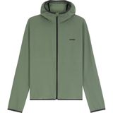 BOSSvoor mannen. 50542451 Groenbruine stoffen jas (L), Casual, Polyester