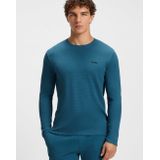 BOSS - Regular Fit - Shirt - Katoenmix - Lange Mouwen - Effen