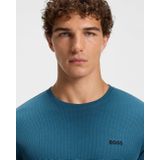 BOSS - Regular Fit - Shirt - Katoenmix - Lange Mouwen - Effen