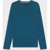 BOSS - Regular Fit - Shirt - Katoenmix - Lange Mouwen - Effen