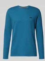 BOSS - Regular Fit - Shirt - Katoenmix - Lange Mouwen - Effen