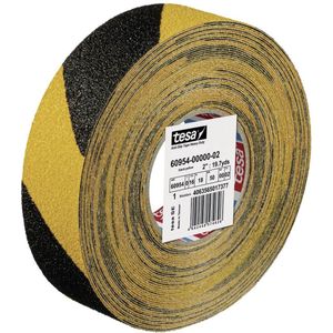 Tesa Antisliptape extra sterk | zwart/geel | lengte 18 m, breedte 50 mm | 1 stuk - 60954-00000-02 60954-00000-02