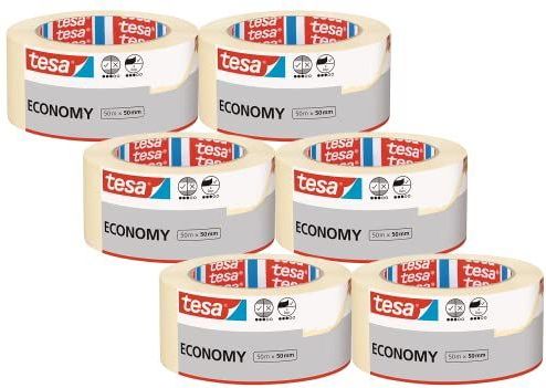 tesa UNIVERSAL 05288 Schilderstape Transparant (l x b) 50 m x 50 mm 6 stuk(s)