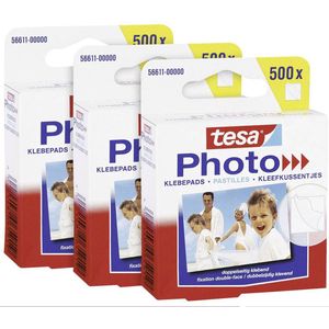tesa Photo® Kleefpads Wit Inhoud: 1500 stuk(s)