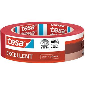 Tesa Excellent schilderstape binnen - 50 m x 30 mm