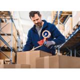 Packband Klebeband eco Paketband Kleberolle aus Papier 3er Pack 50 m : 50 mm - braun - Tesa
