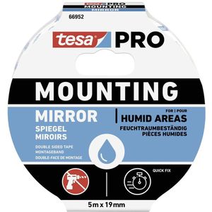 tesa Mounting PRO Spiegel 66952-00001-00 Montageband Weiß (L x B) 5 m x 19 mm 1 St. (66952-00001-00)