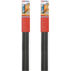 Tesa 05418-00500-05 Dubbele Tochtstrip Tesamoll Antraciet (l X B) 0.95 M X 25 Mm 2 Stuk(s)