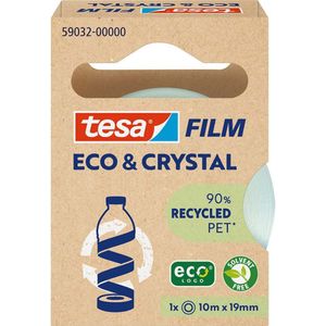 tesa ECO & CRYSTAL 59032-00000-00 tesafilm tesafilm Eco & Crystal Transparant (l x b) 10 m x 19 mm 1 stuk(s)