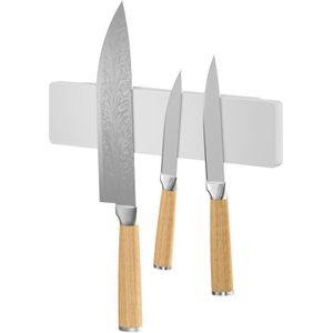 Magnetische strip messenhouder 50 cm Zelfklevend,roestvrij staal Messenmagneet strip met 3M plakband, magnetische houder, magnetische strip, messenhouder voor keuken, universele magneetstrip, wandmontage (50 cm