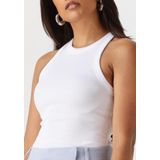 EDITED Orelia Top - T-shirt - Wit - Katoen