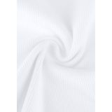 EDITED Orelia Top - T-shirt - Wit - Katoen