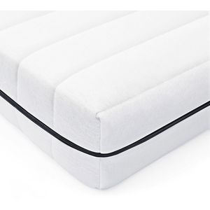 Matras - 100x200 - 7 zones - koudschuim - premium plus tijk - 15 cm hoog - Gemiddeld