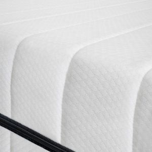Matras 140 x 190 cm - Hoogte ca. 15 cm - Ergonomische matras - Koudschuimmatras met 7 zones - Matras140x190 tweepersoons - Ademende matrassen - Matras gemiddeld