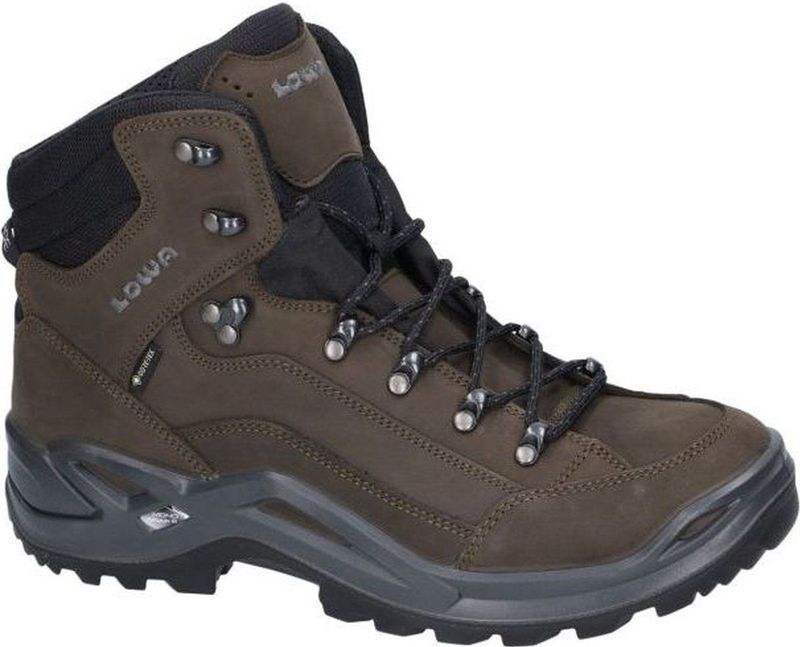 LOWA - RENEGADE GTX MID - Wandelschoenen - Bruin - Nubuck