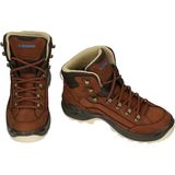 LOWA Renegade GTX Mid Ws - Wandelschoenen - Nubuck - Suède - Mahagoni/Navy - Dames