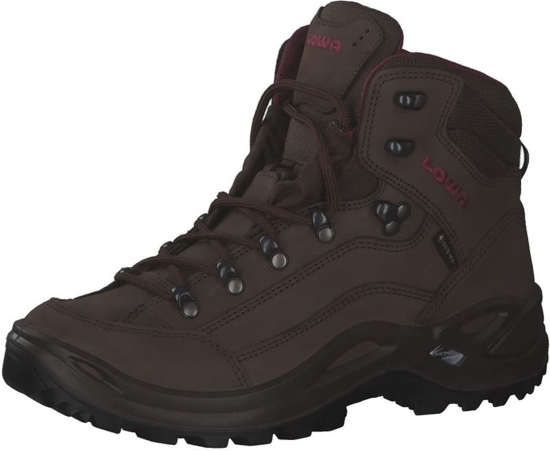 Lowa Renegade Goretex Mid Wandelschoenen Bruin EU 38 Vrouw