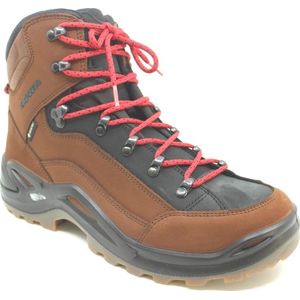 LOWA Renegade GTX MID Unisex wandelschoenen Outdoor Goretex, Mahonie rood, 44 EU