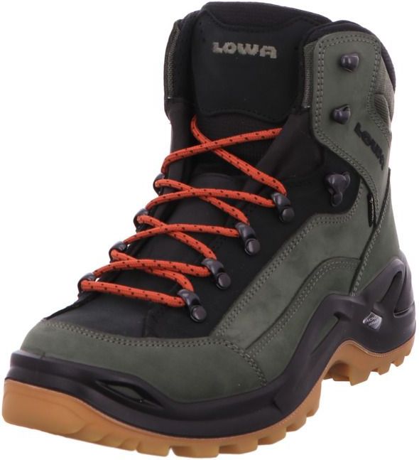 LOWA - Renegade GTX Mid Wandelschoenen - Grijs - Nubuck Leer