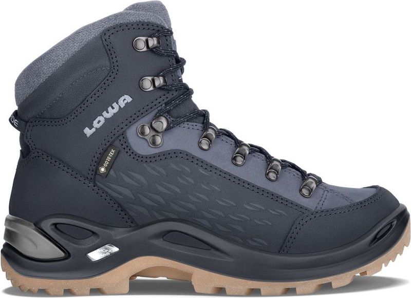 LOWA - Renegade Warm GTX Mid - Wandelschoenen - Antraciet - Nubuck