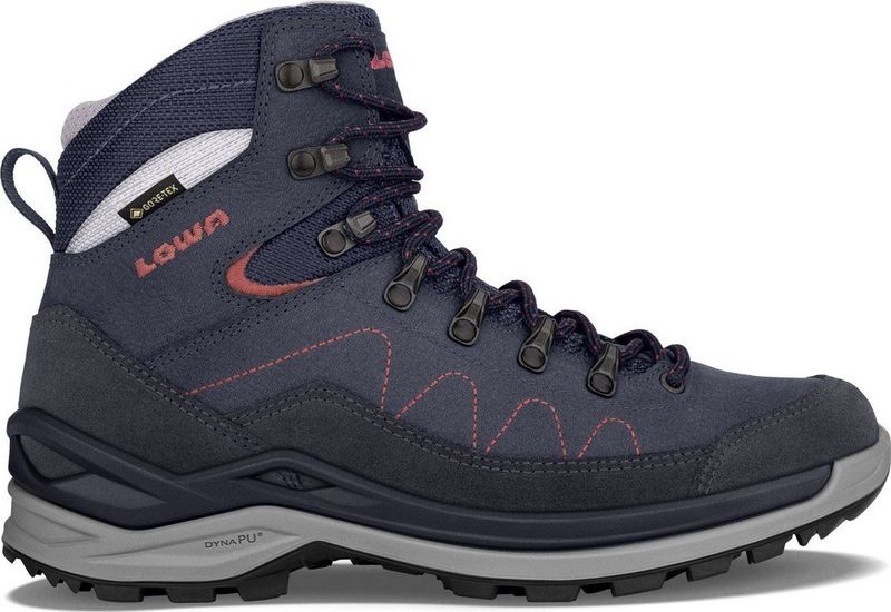 LOWA - Toro Pro GTX Mid - Wandelschoenen - Grijs - Nubuck - Dames
