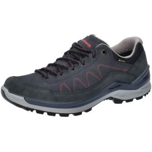 Lowa - Dames wandelschoenen - Toro Pro Gtx Lo Ws Navy / Redwood voor Dames - Maat 4,5 UK - Marine blauw