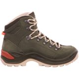 LOWA Renegade GTX MID Ws dames wandellaarzen trekkingschoen outdoor Goretex 320945 zwart, Grijs Groen Panna, 41.5 EU