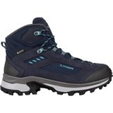 Lowa - Corvara Gtx Mid - Wandelschoenen - Marine Blauw - Velours en Suède