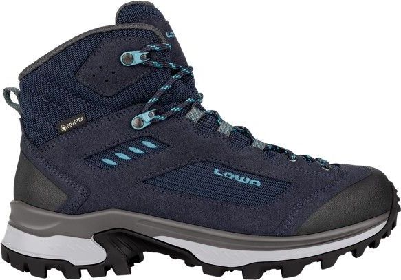 Lowa - Corvara Gtx Mid - Wandelschoenen - Marine Blauw - Velours en Suède