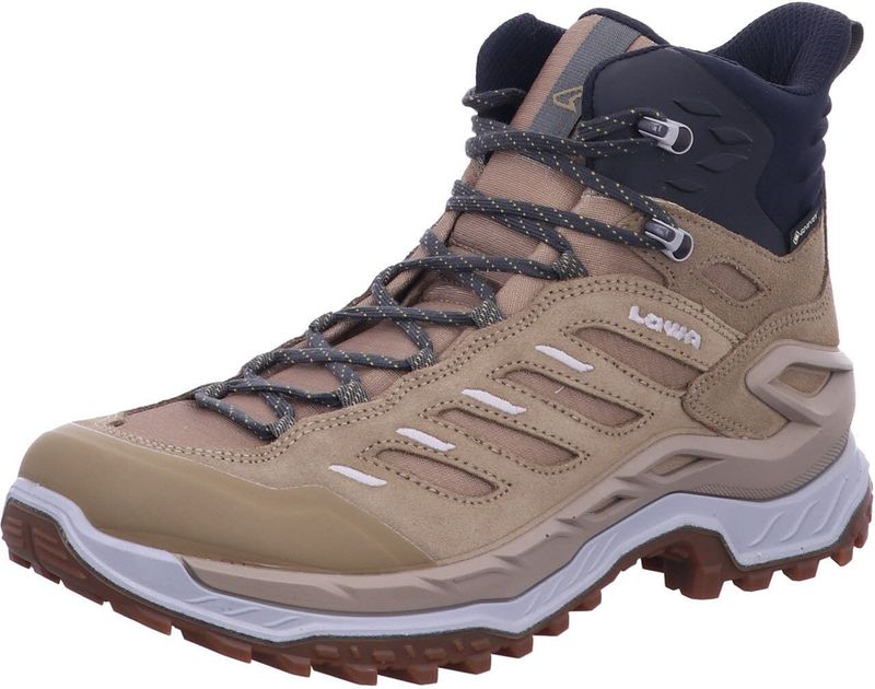 LOWA - INNOVO GTX MID - Wandelschoenen - Grijs - Suède/Textiel